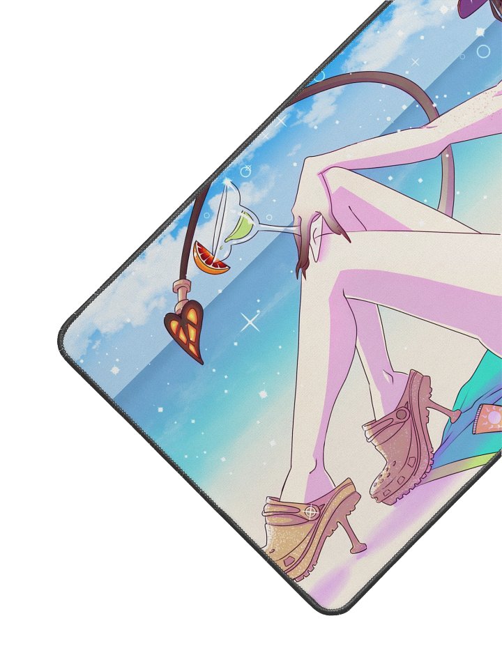 Cream Screemture Summer Sunshine Desk Mat product image (2)