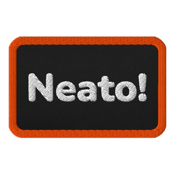 A Neato patch! (NO HOOK & LOOP) product image (1)