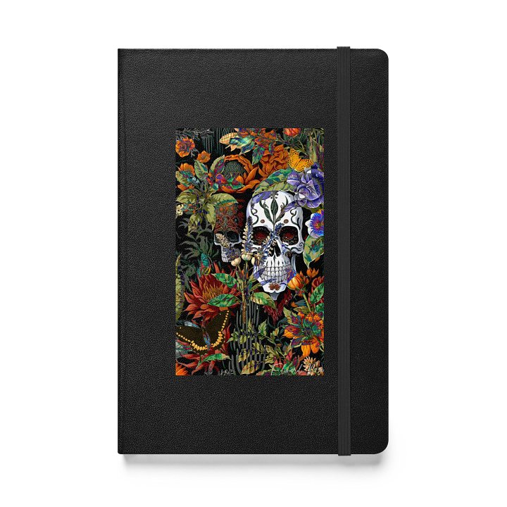 Floral Skulls Hardcover Journal product image (1)