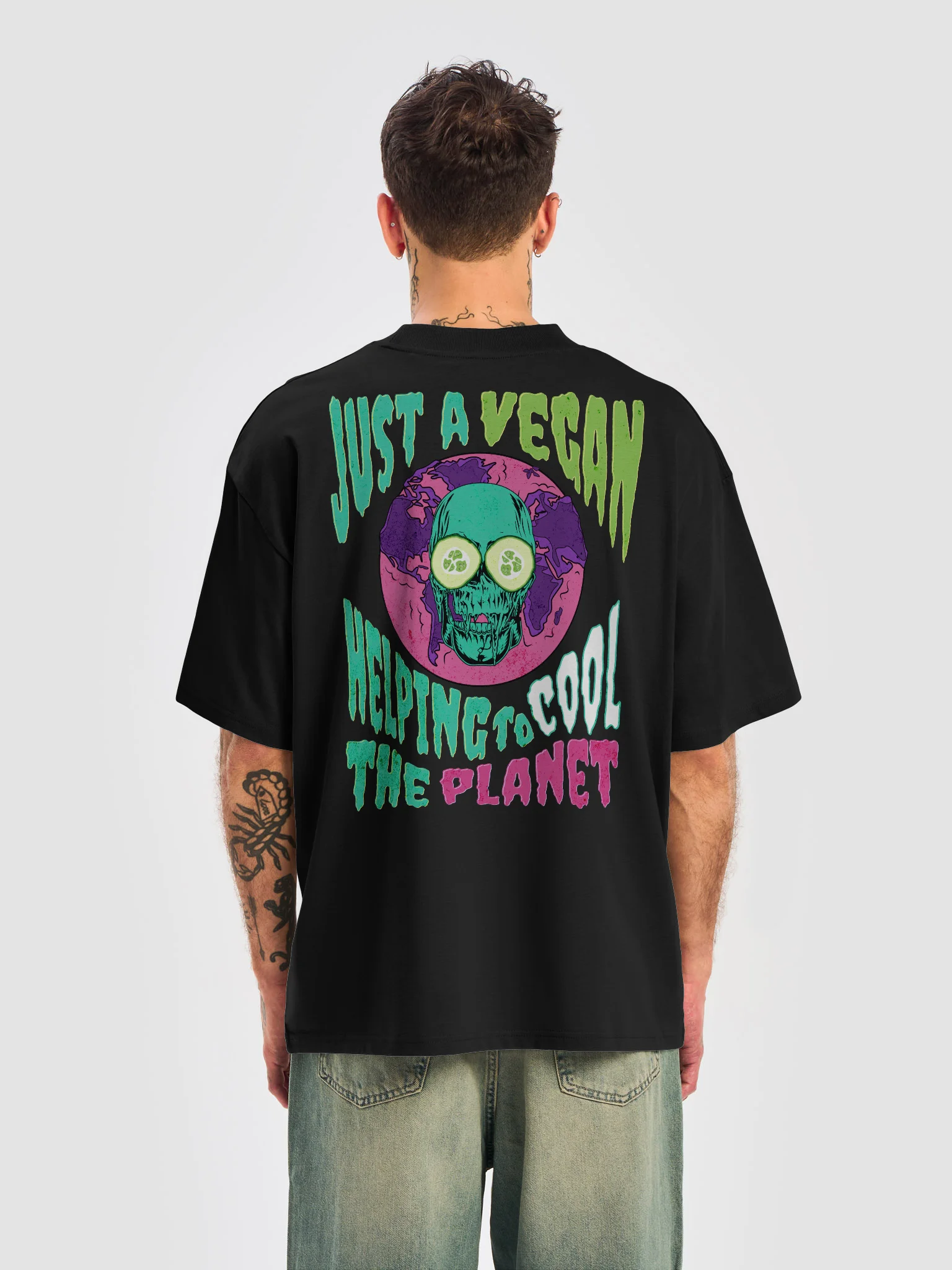 Cool The Planet Oversized Tee product image (5)