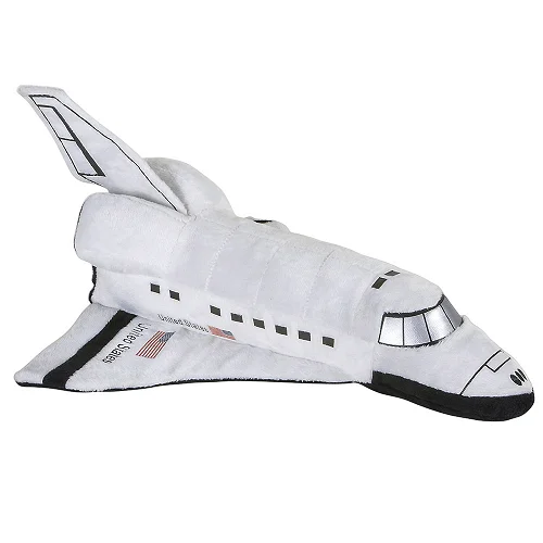 Cool 14" USA Space Shuttle Plush - Soft Stuffed Rocket Spaceship Toy product image (1)
