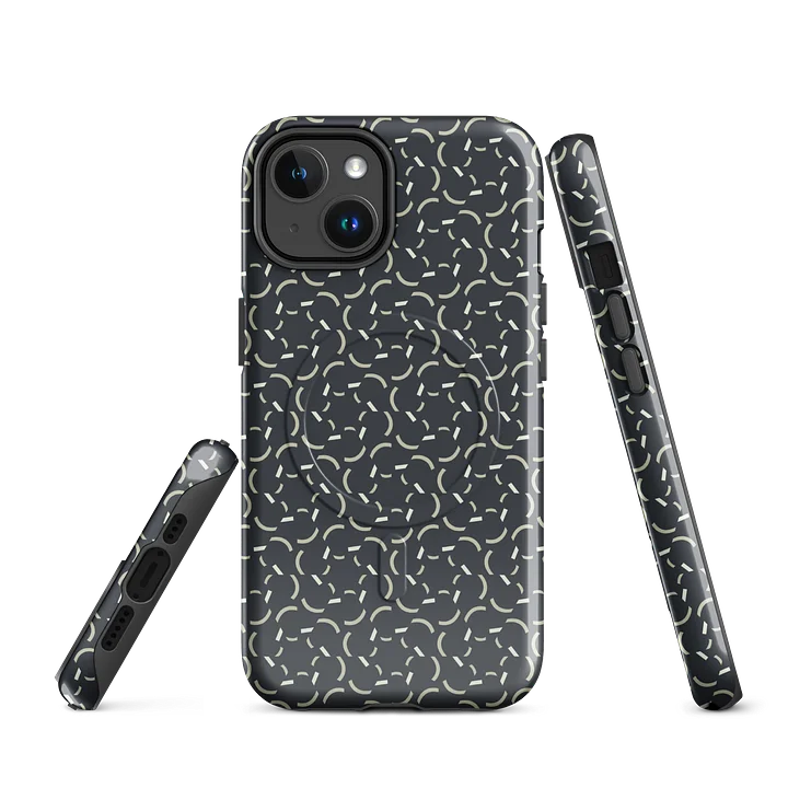 Flux iPhone 17 Tough MagSafe Case - Shockproof Dual-Layer Geometric Protective Cover product image (1)