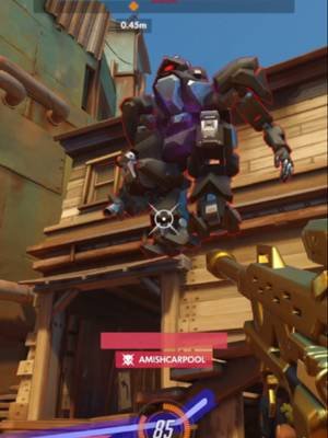 Bastion went for me, got rocked by Sigma, and all I could say was “No.” 💀#overwatch #overwatch2 #overwatch2clips