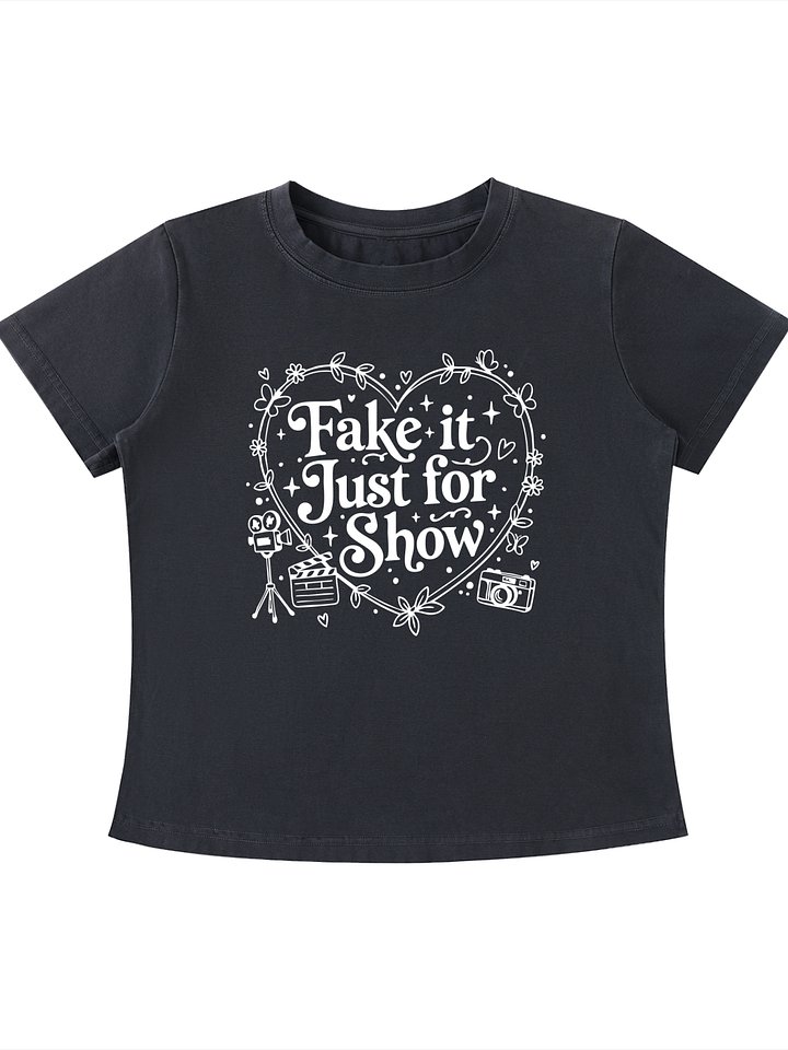 Fake It - Vintage Wash Slim Fit T-shirt product image (1)