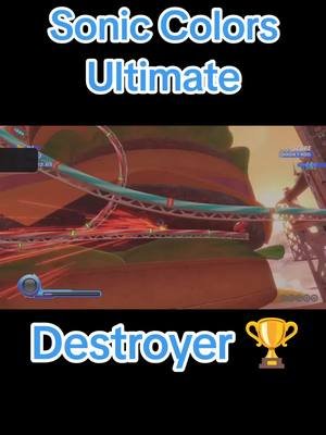 Sonic Colors Ultimate Destroyer Trophy 🏆 #gamingclips #only1aray #soniccolorsultimate #sonicthehedgehog #playstationtrophy 
