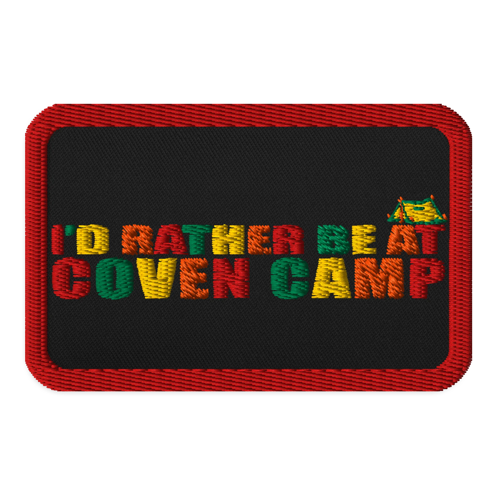 I'd Rather Be at Coven Camp Patch product image (1)
