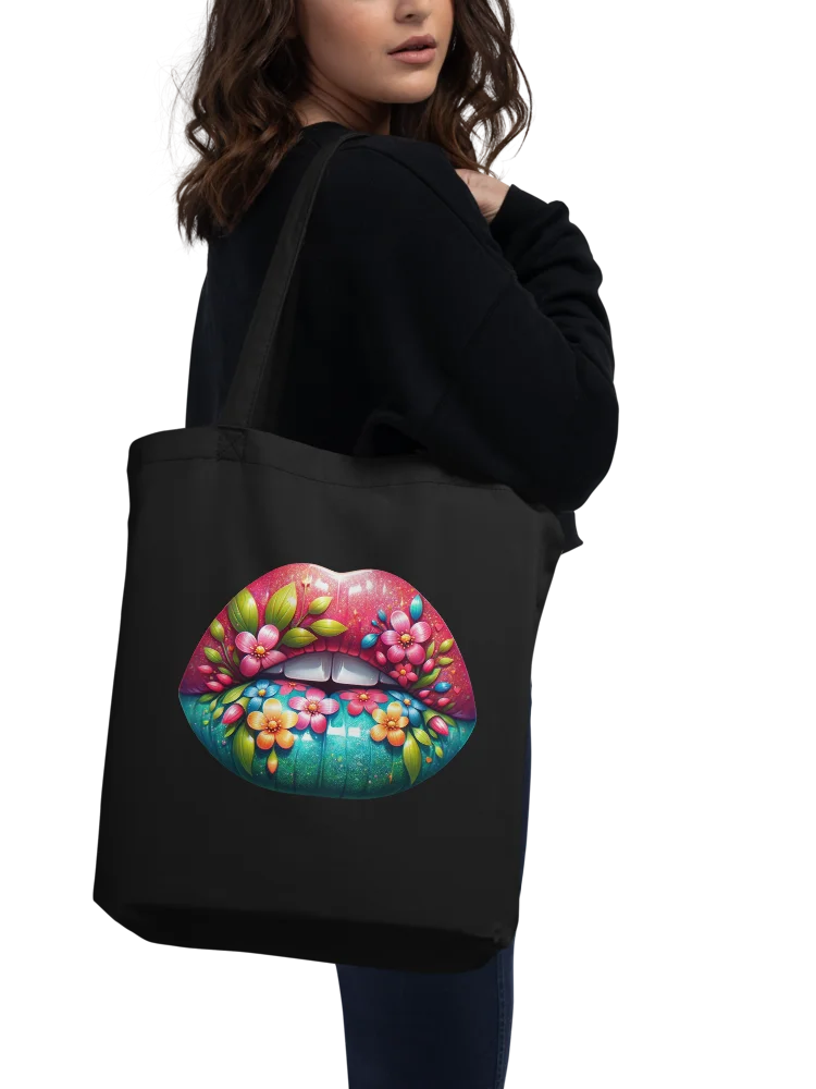 Blooming Lips Eco-Friendly Tote Bag product image (2)