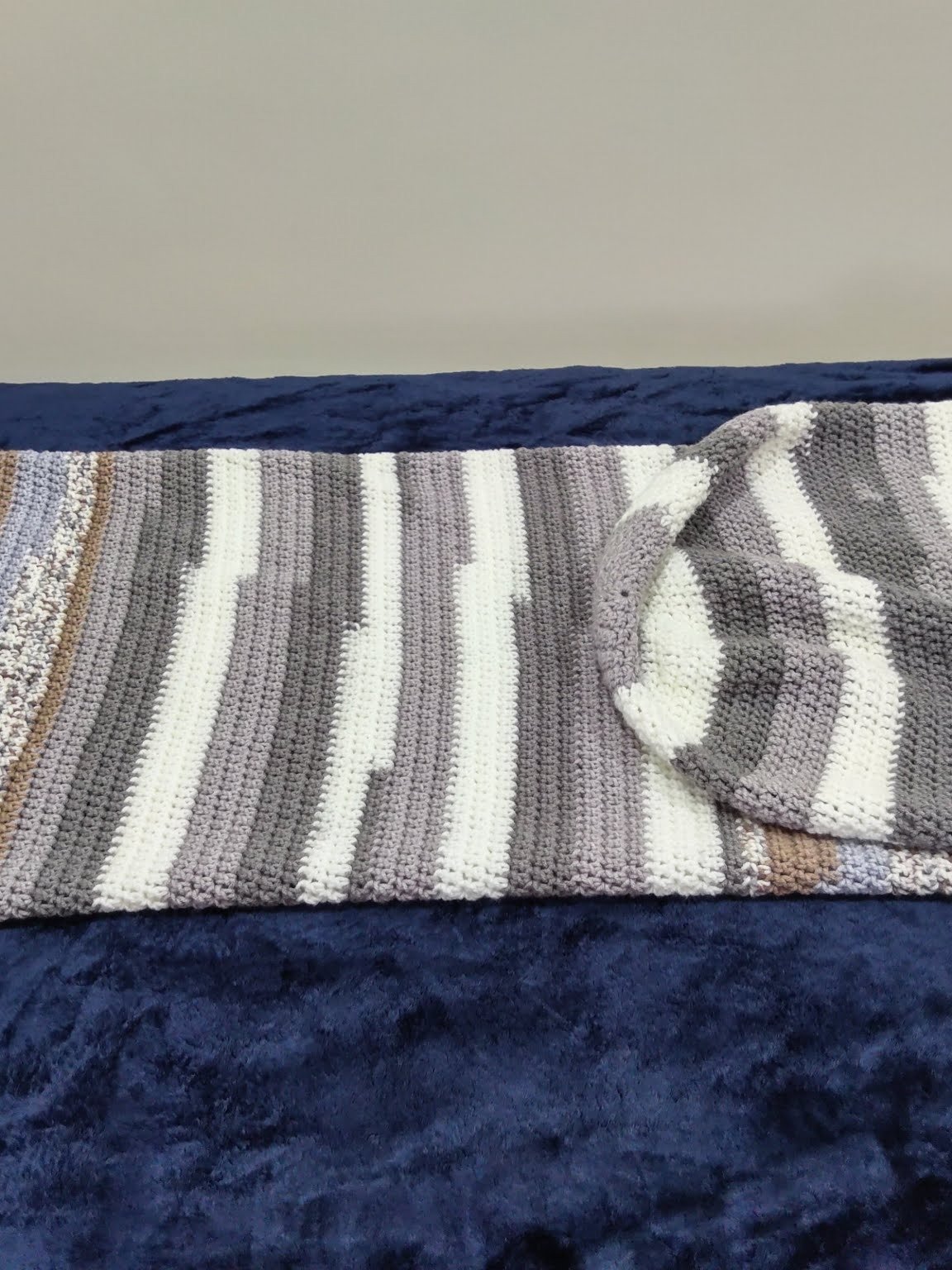 Easy cocoon blanket pdf pattern product image (1)