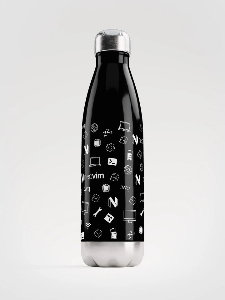 Neovim Glyph Water Bottle product image (1)