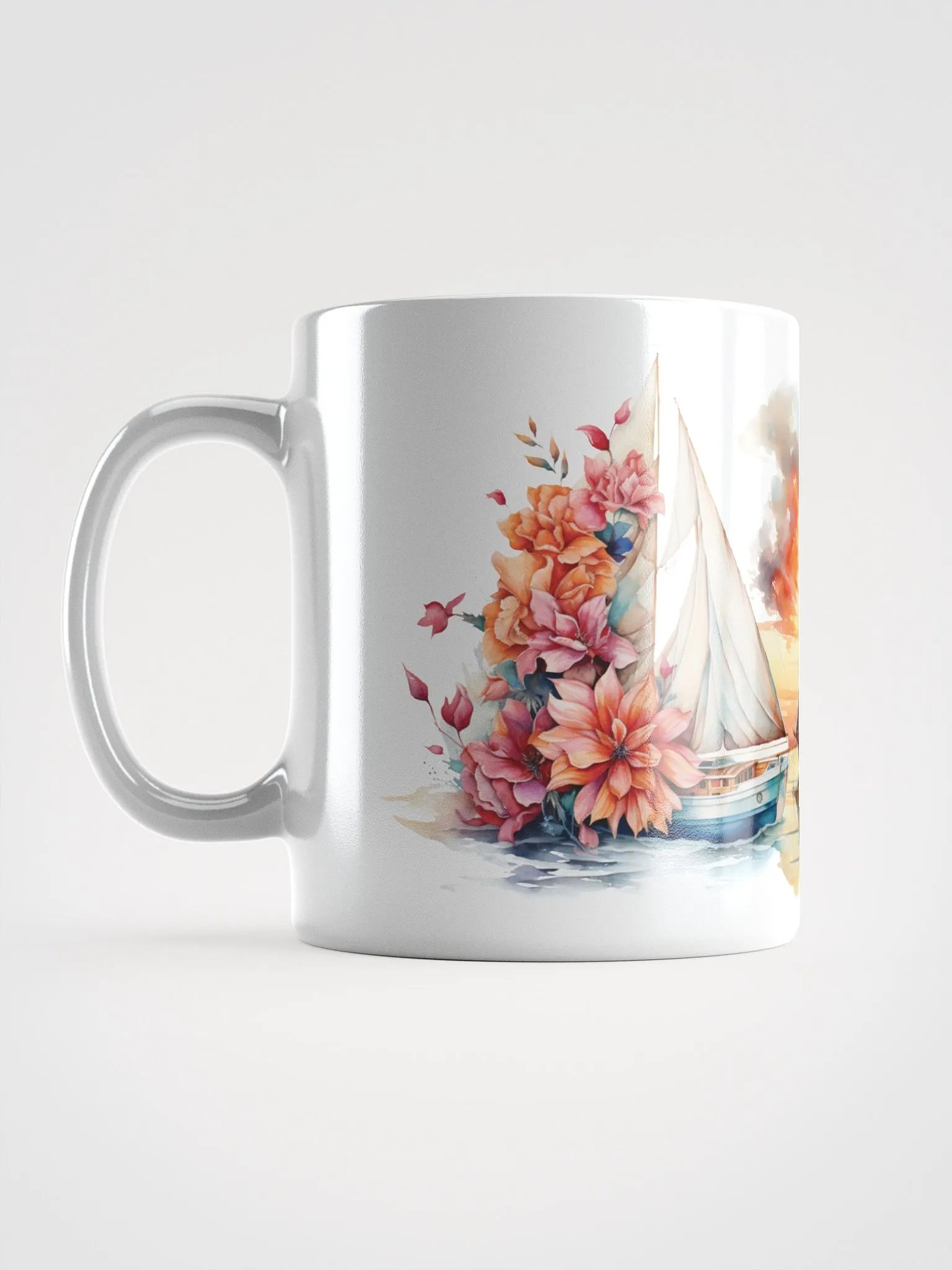 Sunset Sailboat Serenity Mug product image (4)