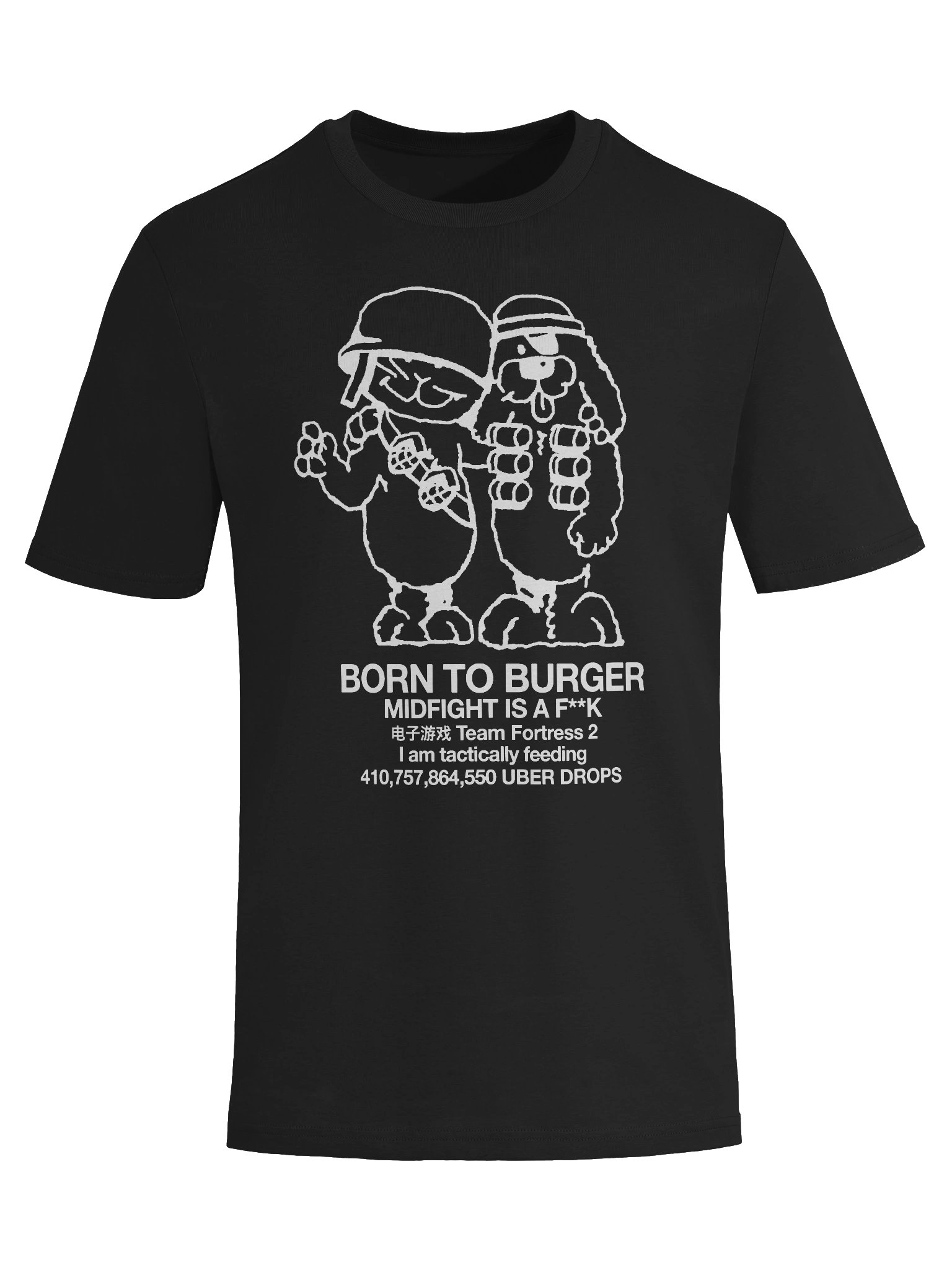 TF2 Friends Burger Shirt Alt product image (33)