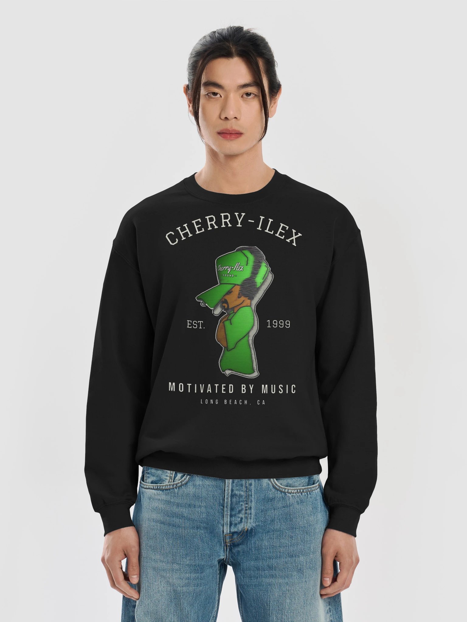 Cherry-Ilex Sound (MbM) Crewneck – Dark product image (21)