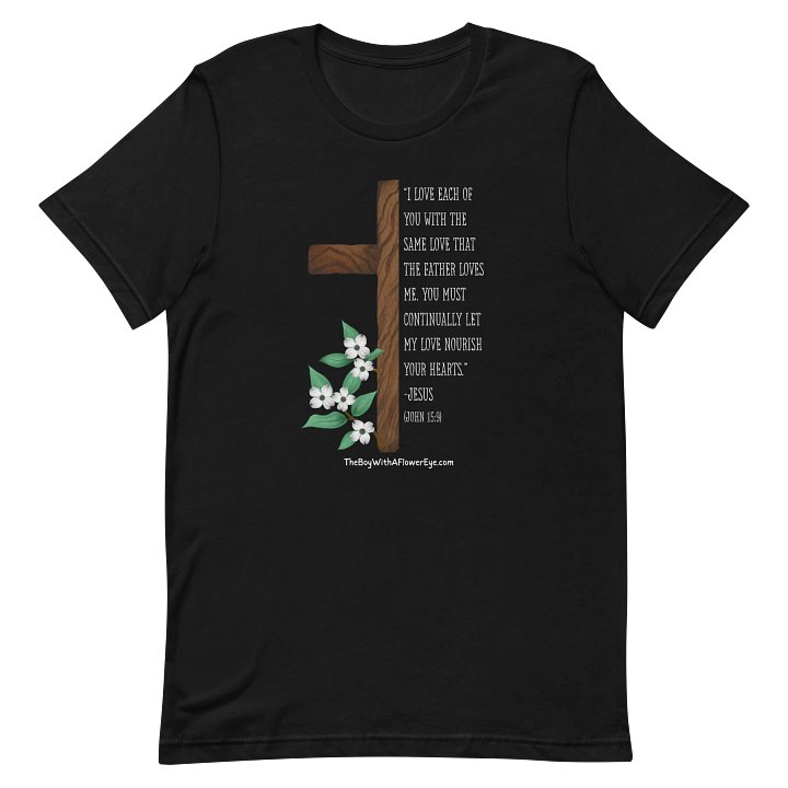 Dogwood John 15:9 - BLACK product image (2)