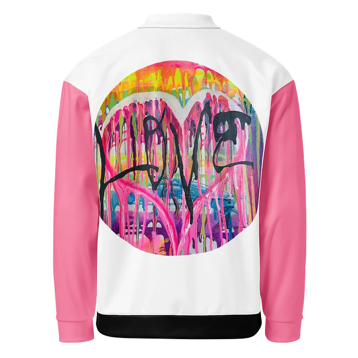 Graffiti Heart Bomber Jacket product image (2)