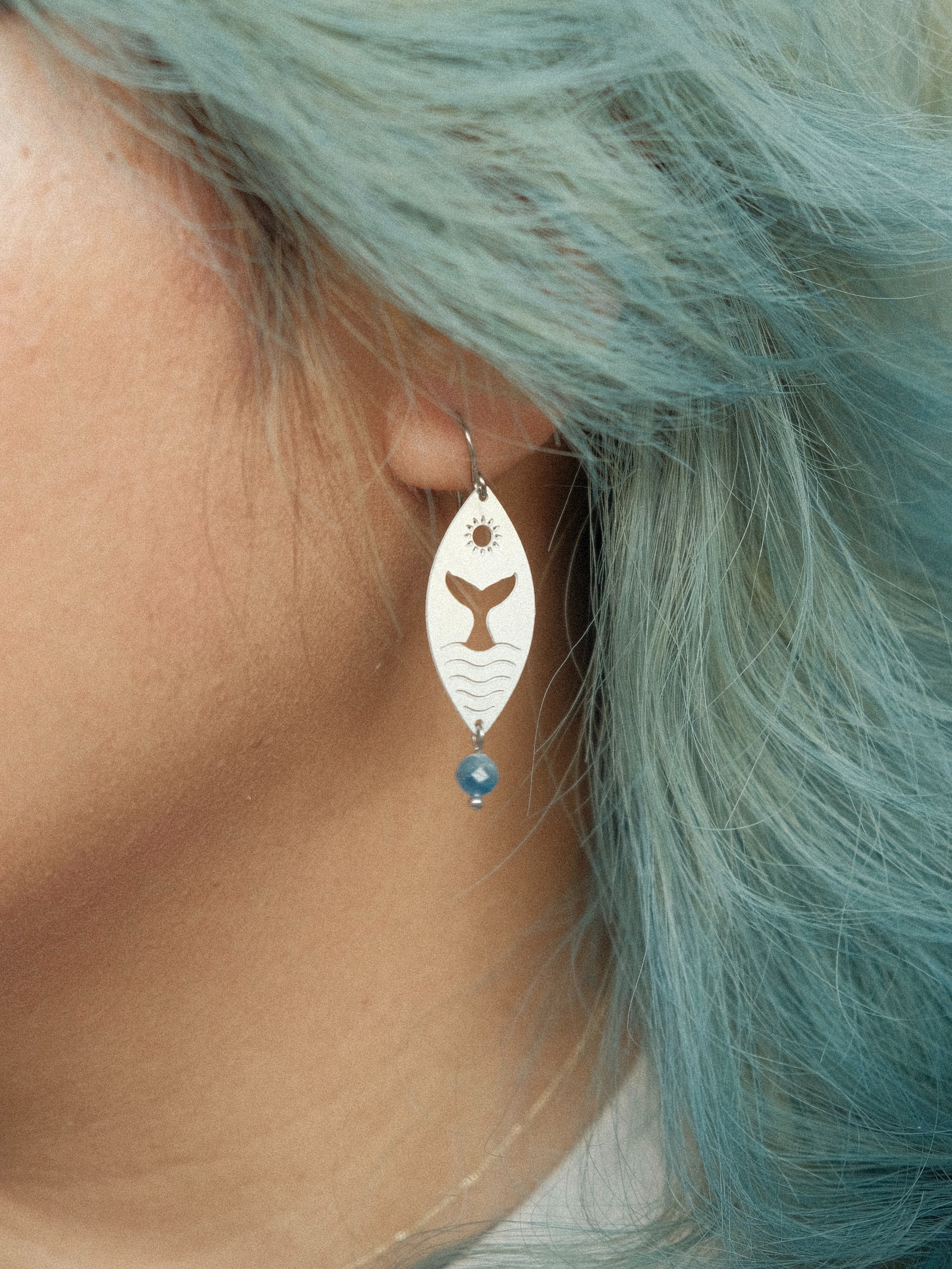 Kyanite Ocean Earrings product image (1)