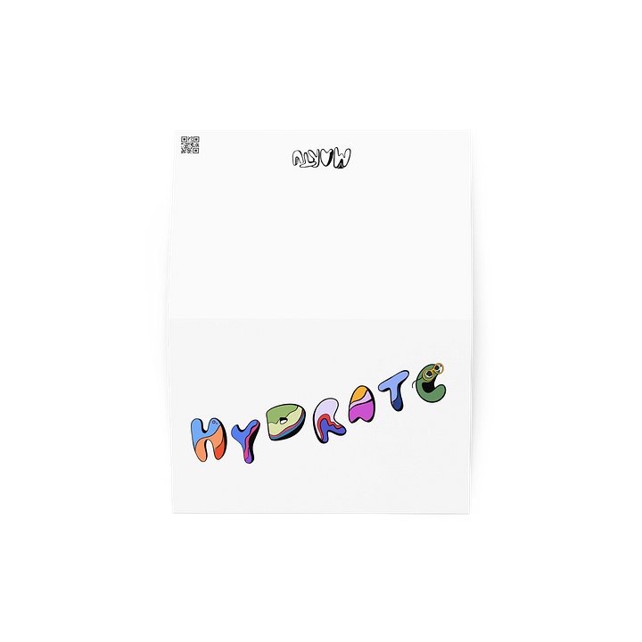HYDRATE / Greeting Card product image (2)