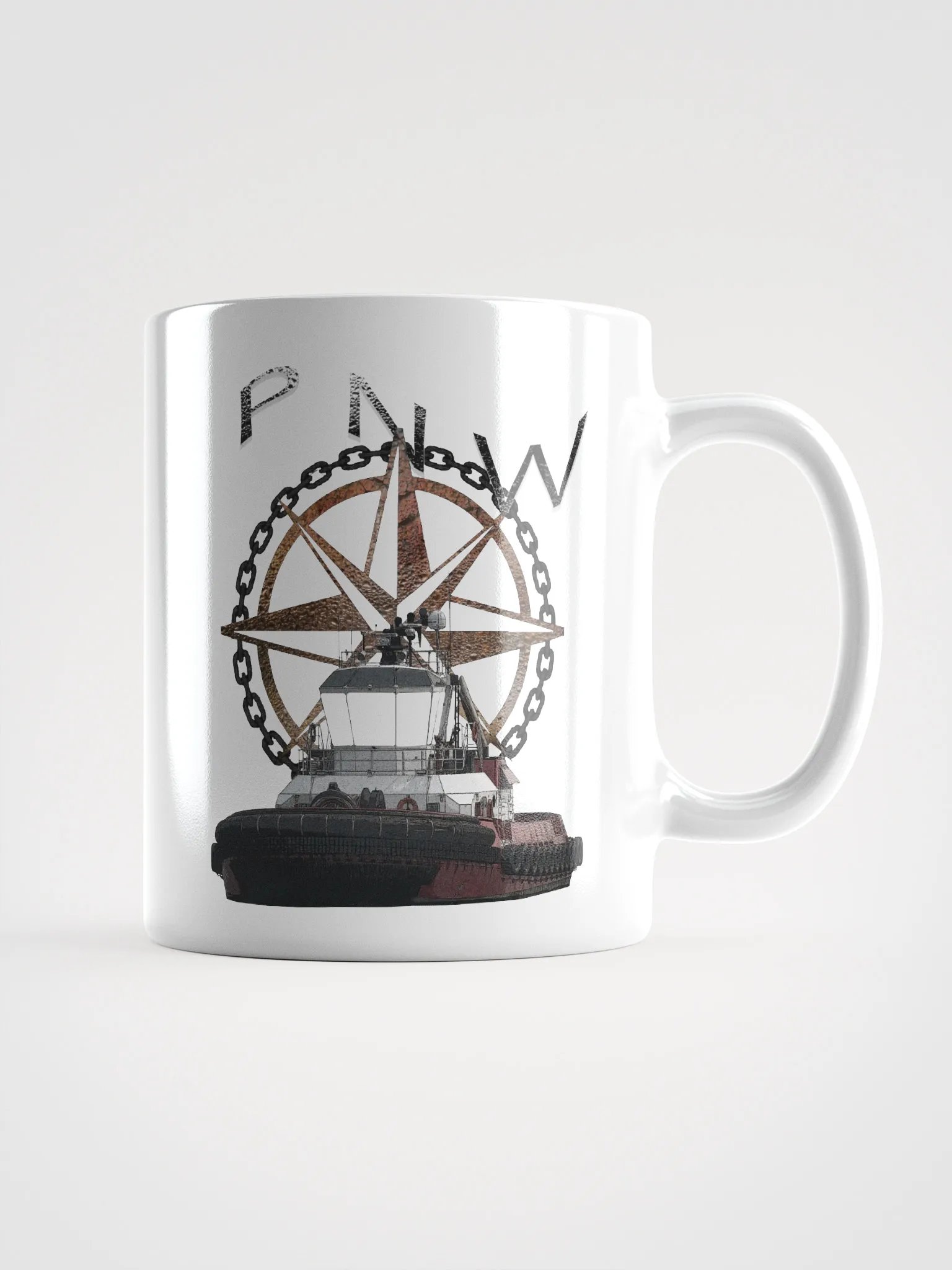 PNW Compass Rose Athena Mug 11oz, 15oz, & 20oz product image (1)