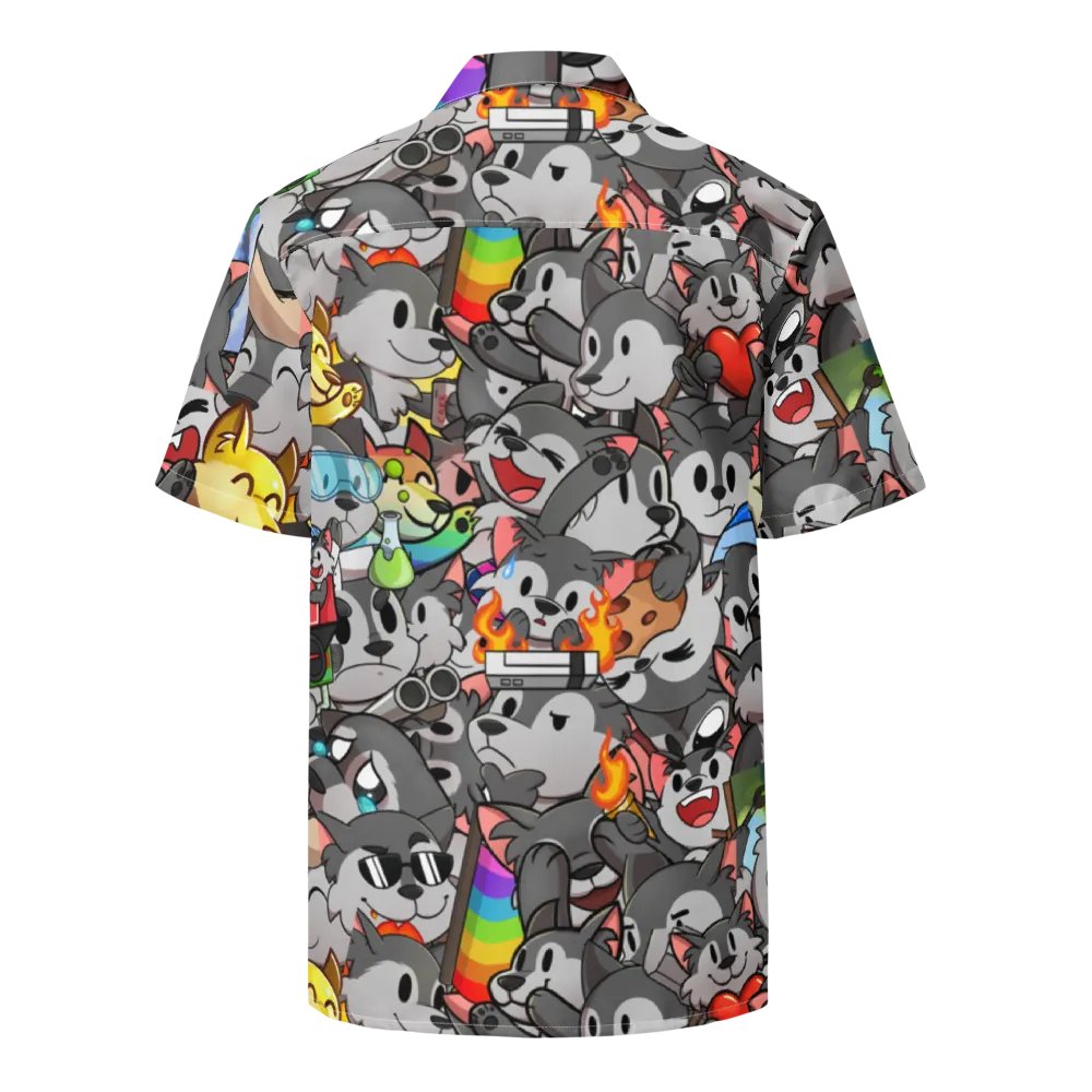 Emote Spam Hawaiian Shirt product image (2)
