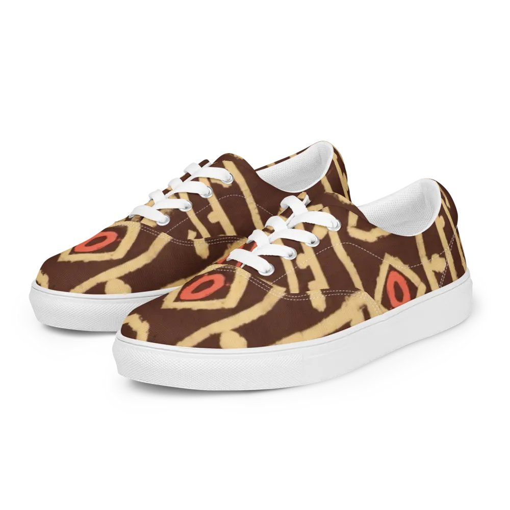 Kuba Cloth-Inspired Women's Athletic Shoes, sizes 5 to 12 product image (3)