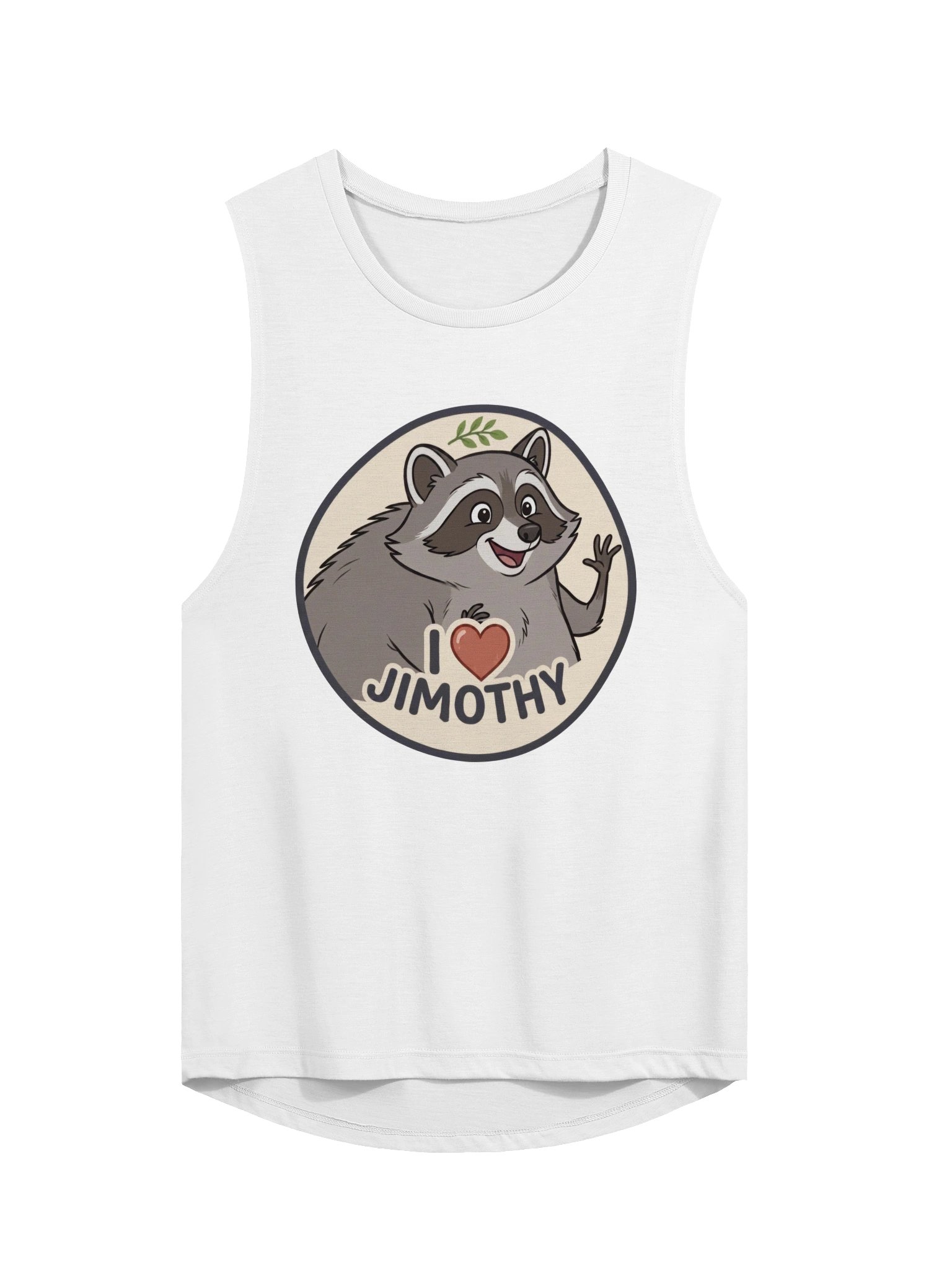 I Love Jimothy Bella Canvas women's muscle tank product image (2)