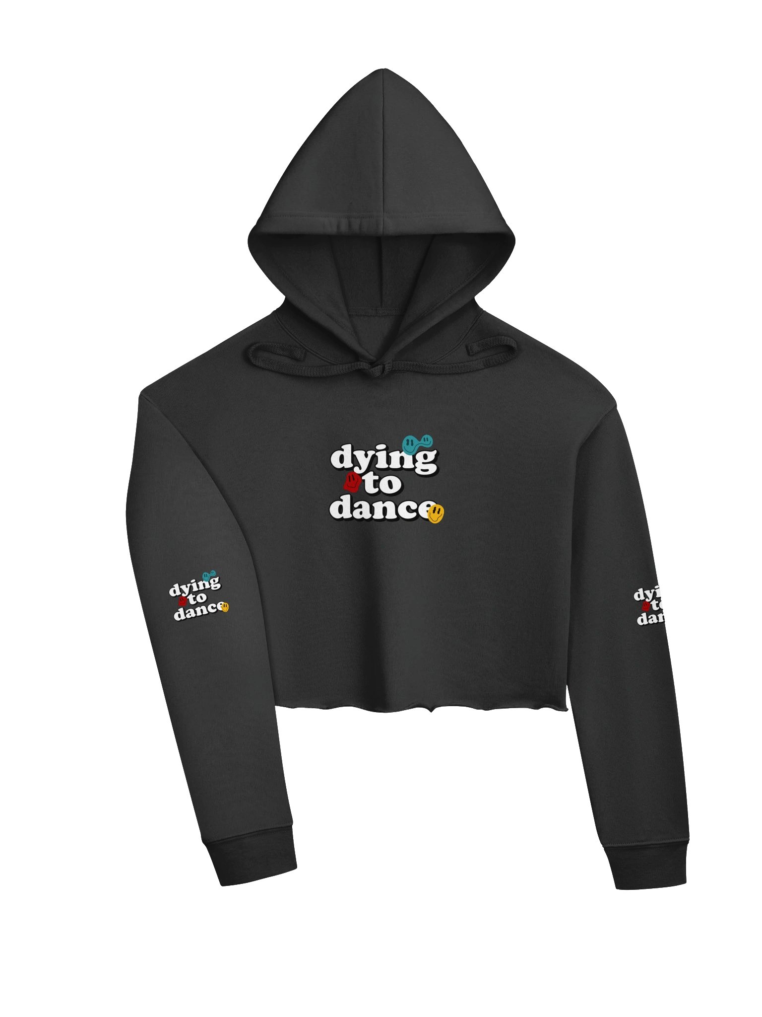 Dying to Dance Color Blob Crop Hoodie product image (3)