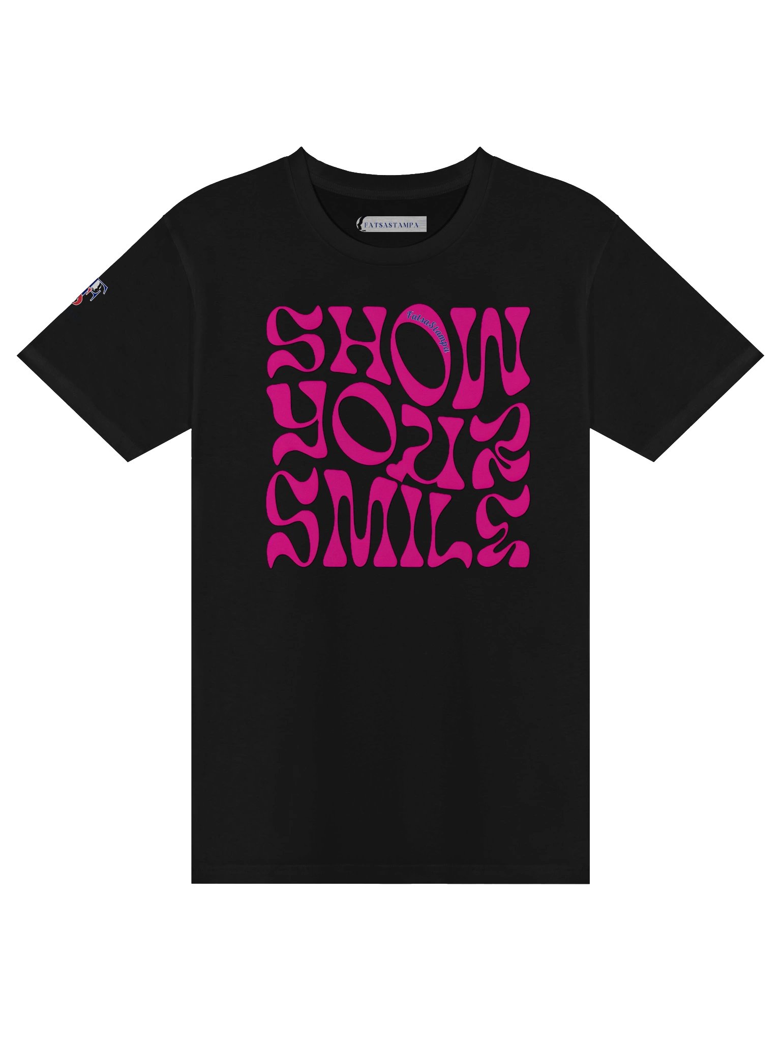 Motivational Quote "Show Your Smile" Unisex T-Shirt product image (7)