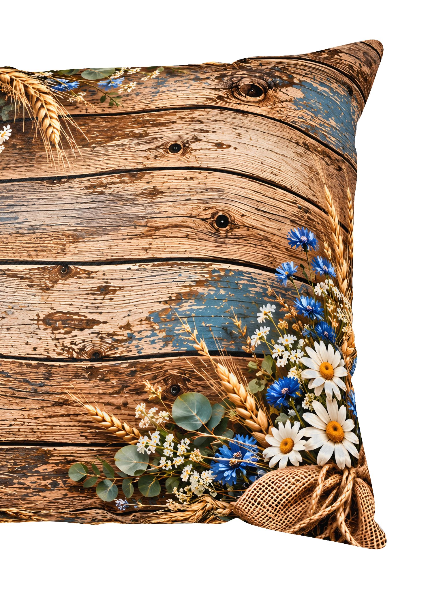 Country Hearts — Cow & Calf Rustic Farmhouse Cushion product image (2)