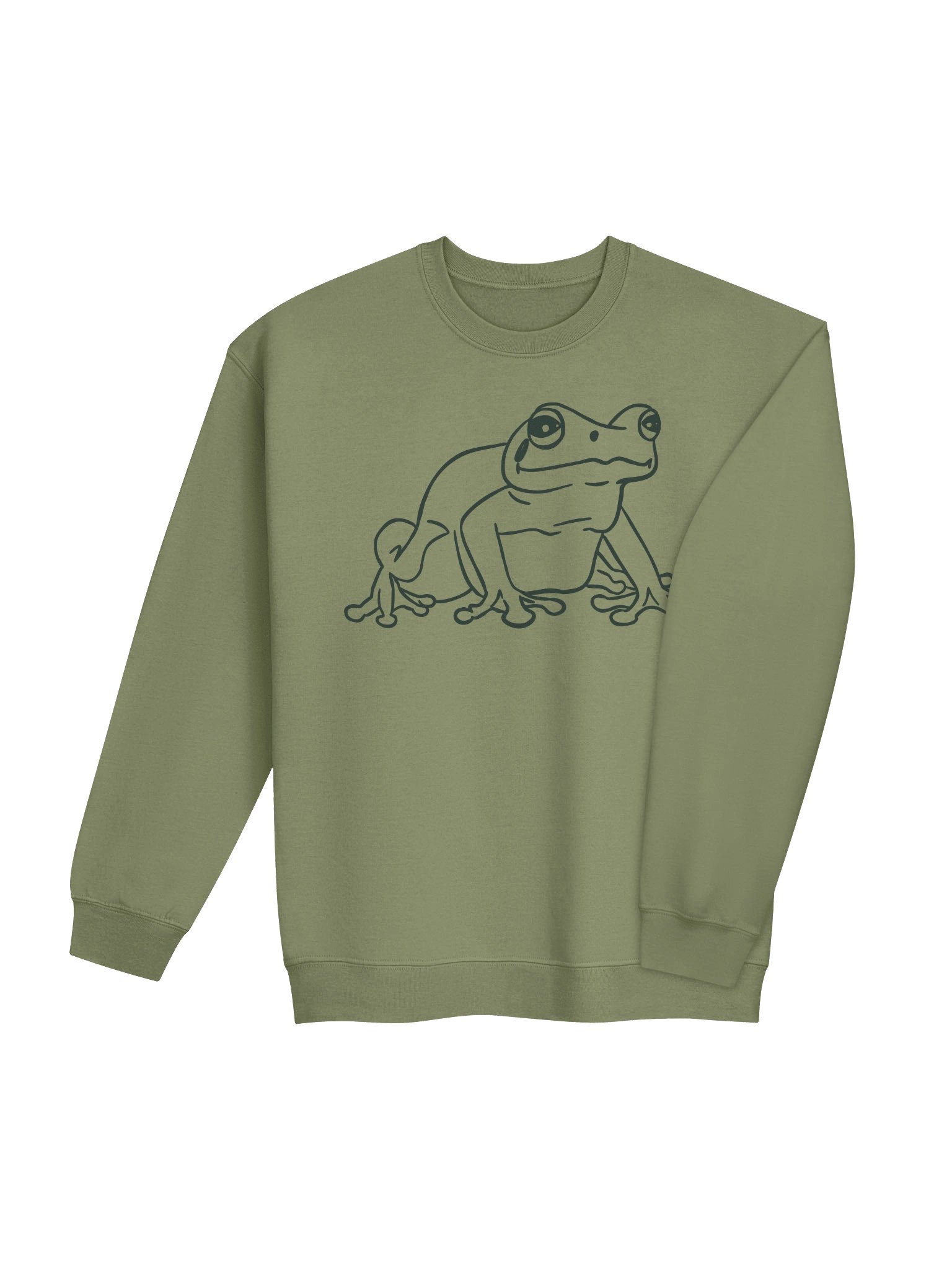 Frog Outline Sweatshirt product image (4)