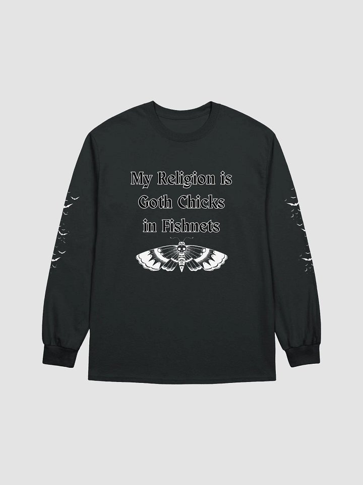 Goth chicks in fishnets long sleeve product image (1)