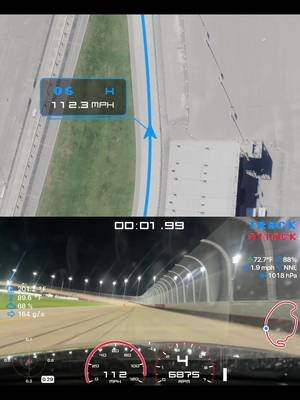 Wet track, night session, and the lights on at Nashville Superspeedway—completely different vibe. 🌙🏁 This was my best lap during the ImportAlliance Summer Meet 2026 HPDE session: 1:16.9. Definitely not the fastest lap out there, but with the track going from wet to damp, I was focused on staying smooth, finding grip, and enjoying the experience. Night laps just hit different. 🔥 #ImportAlliance #NashvilleSuperspeedway #HPDE #350Z #TrackDay 