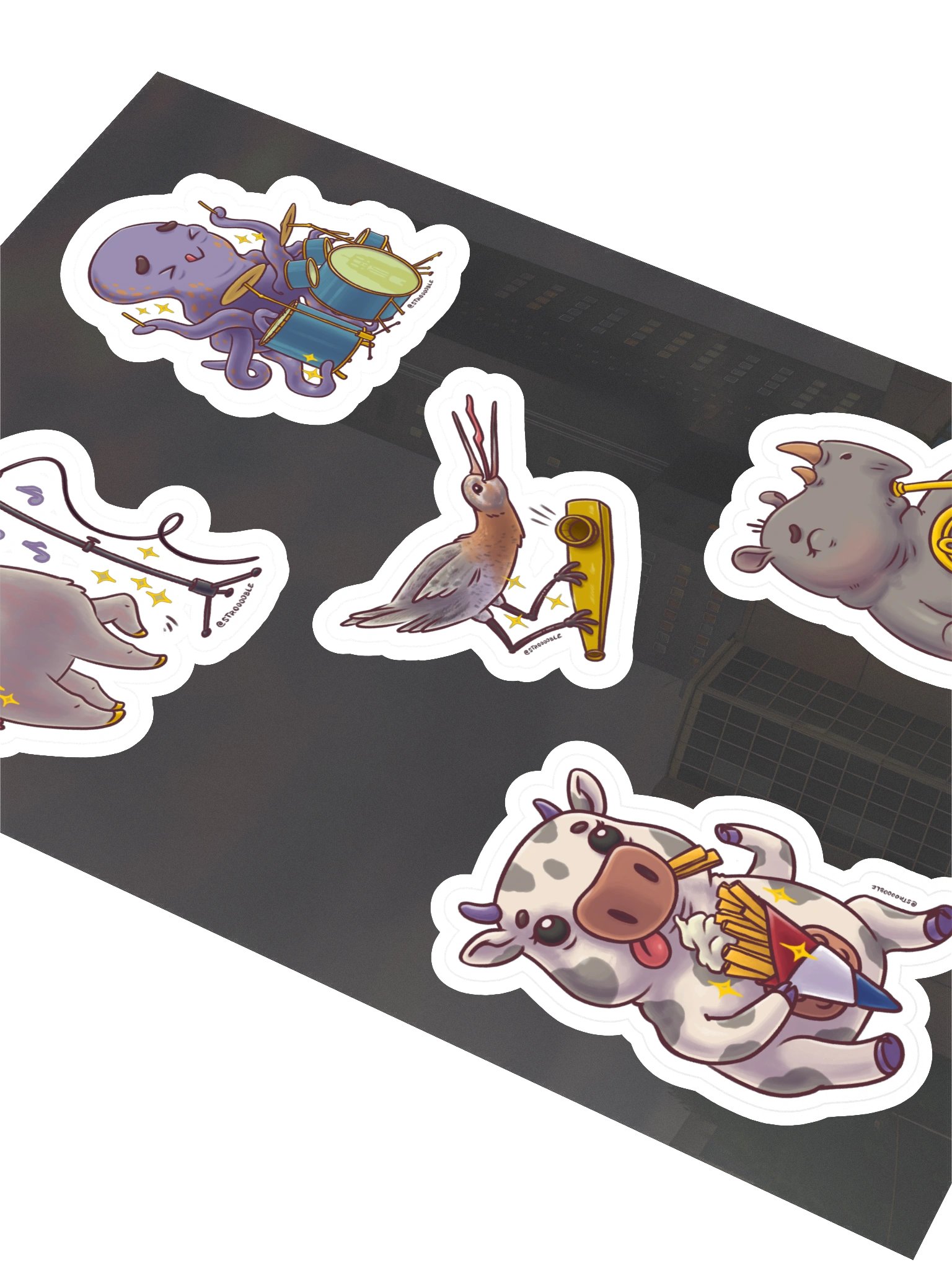 Streamborn 2026 Stickers by Strooooble product image (2)