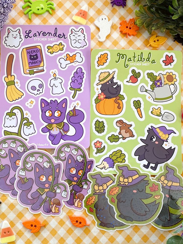 Lavender and Matilda Stickers product image (1)