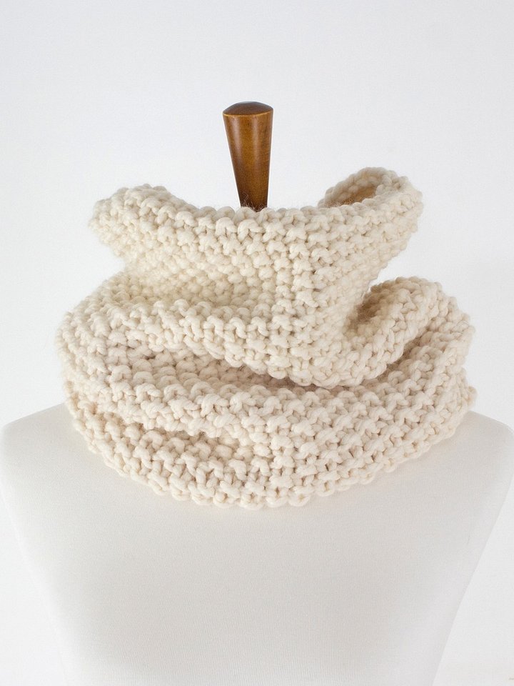 Beginner Seed Stitch Cowl Pattern - Reflection product image (1)