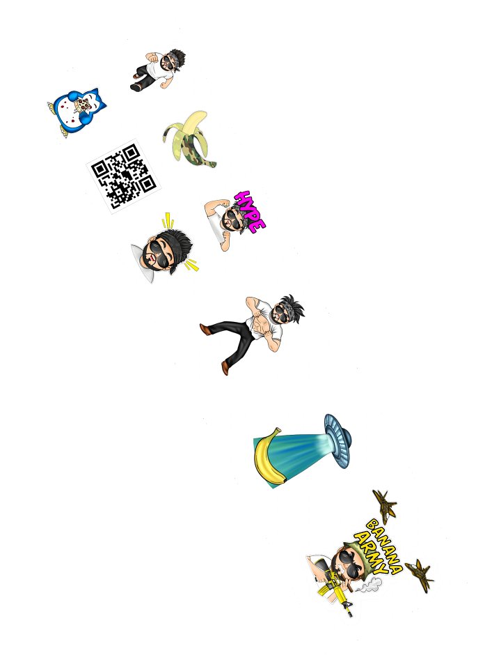 Banana Army Stickers product image (2)
