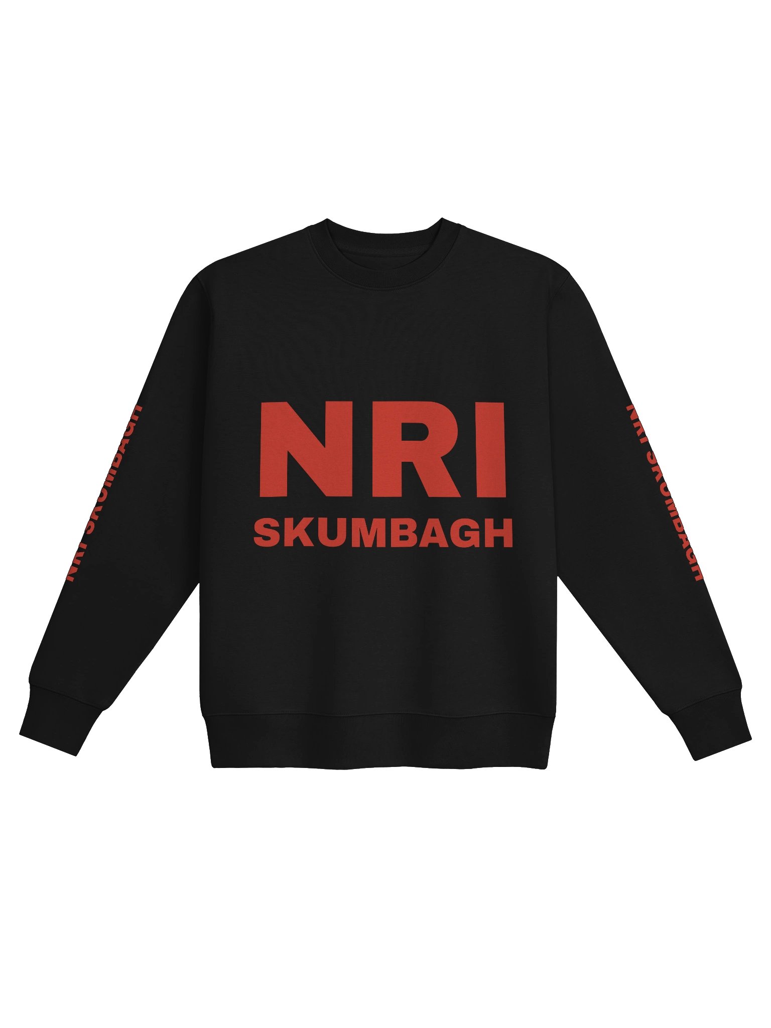 nri skumbagh crew neck hoodie product image (1)