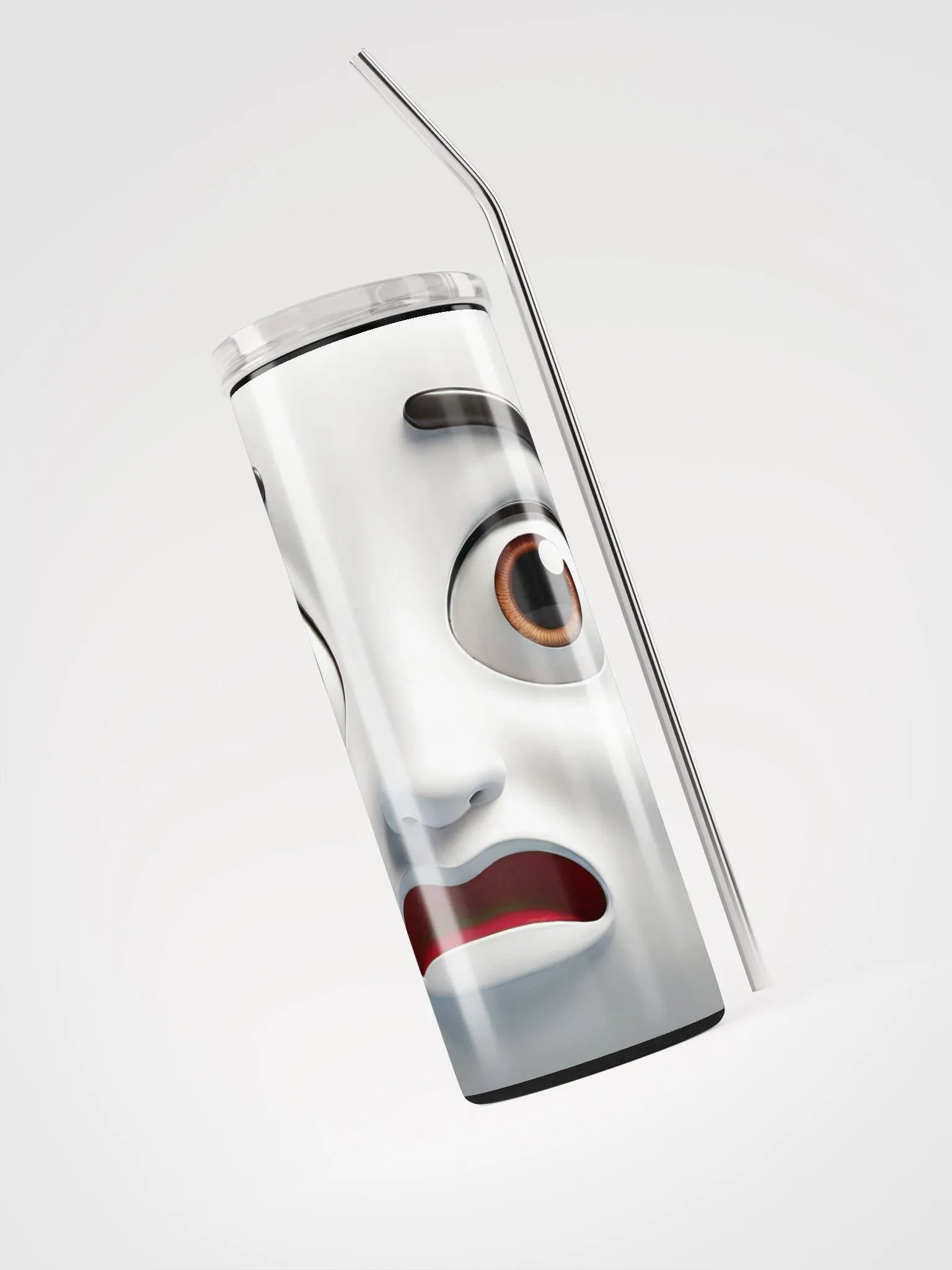 Eco-Friendly Surprised Expression Tumbler product image (4)