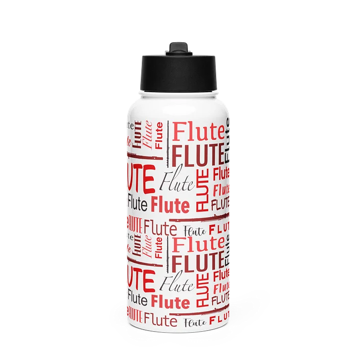 Loud and Clear | Flute Straw Lid | Red product image (2)