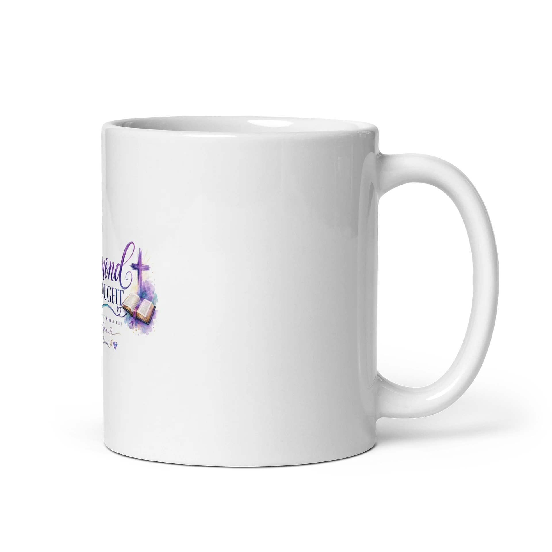 The Diamond Thought Purple Faith Mug product image (1)