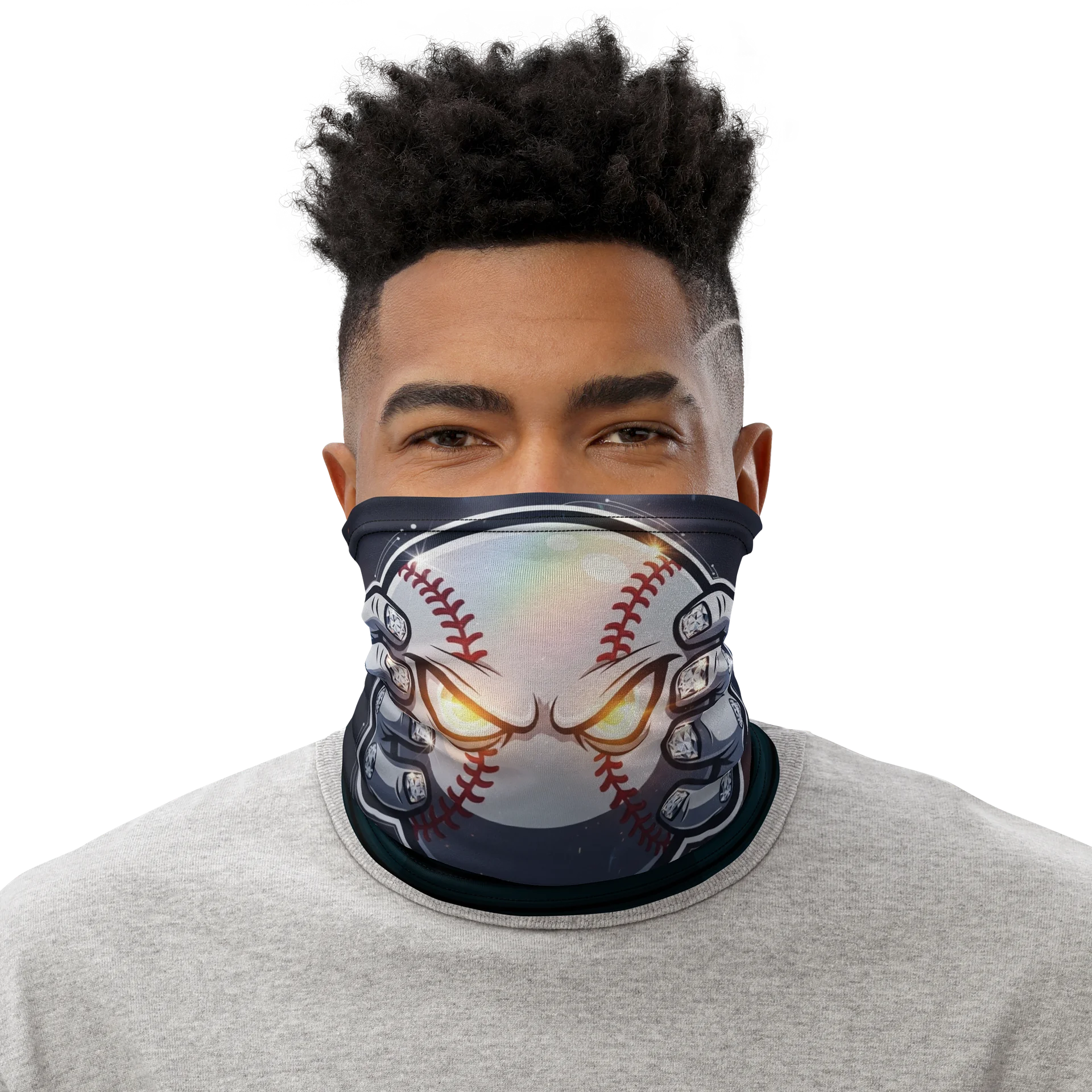 Diamond Hands Baseball Neck & Face Mask product image (1)