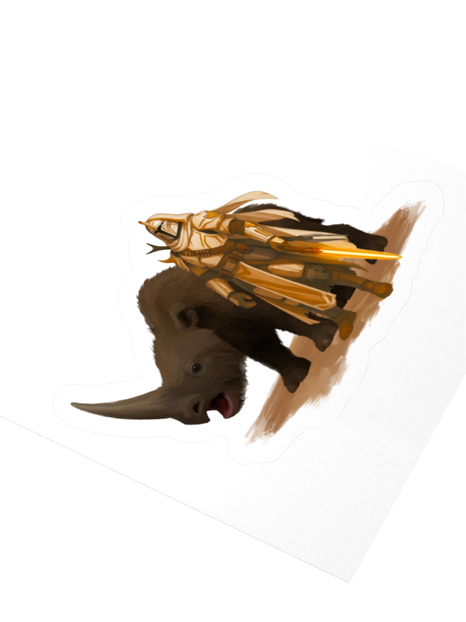 Rhinobi & Mudhorn Sticker product image (3)