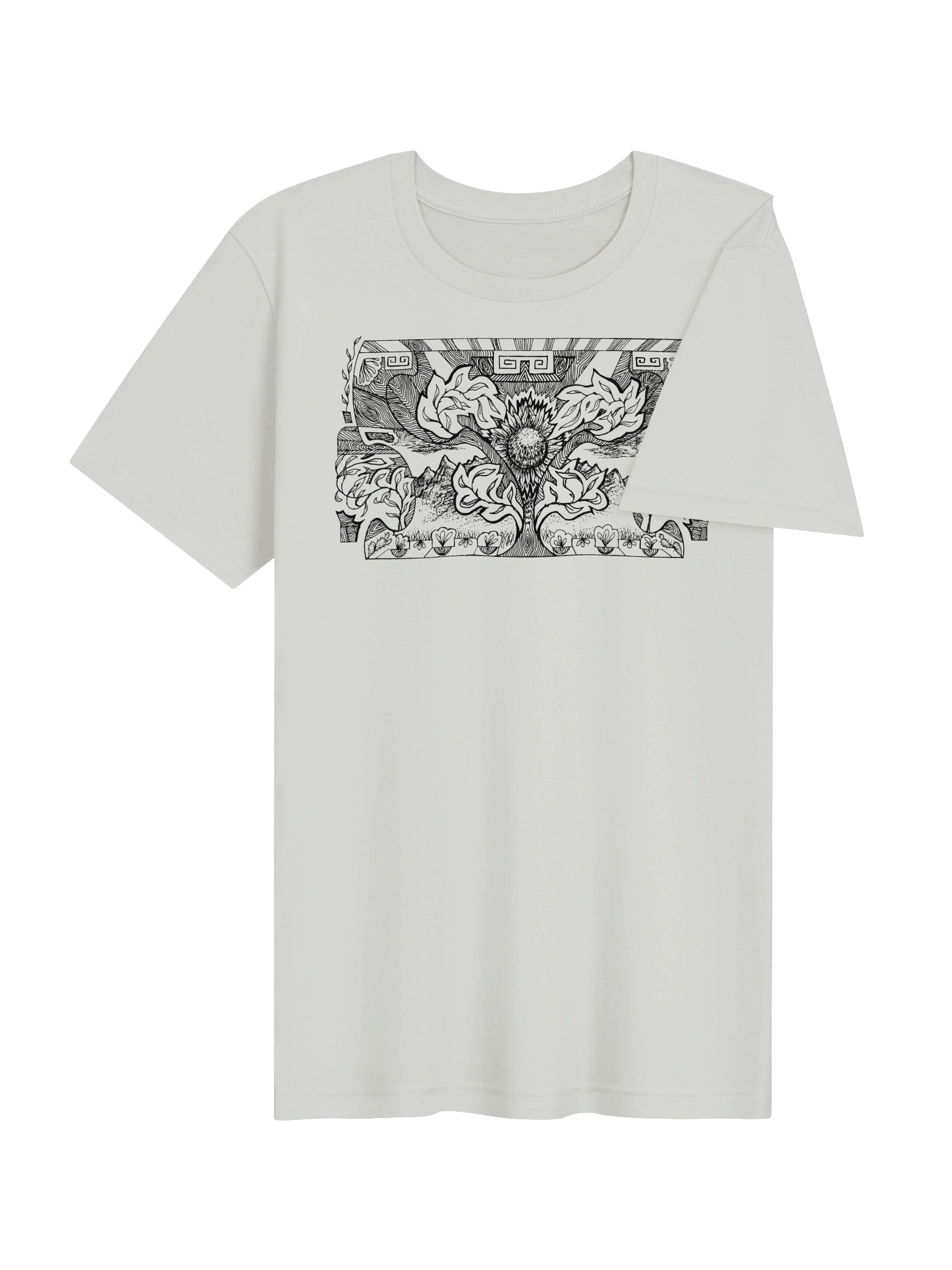 06JL3041 Sunflower Sunrise tee by Litchfield Studio product image (4)