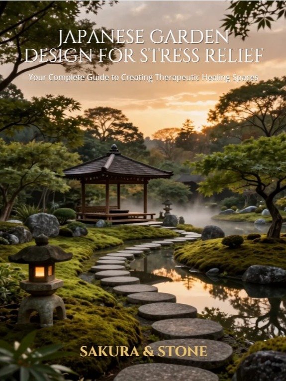 Japanese Garden Design for Stress Relief - Your Complete Guide to Creating Therapeutic Healing Spaces product image (1)