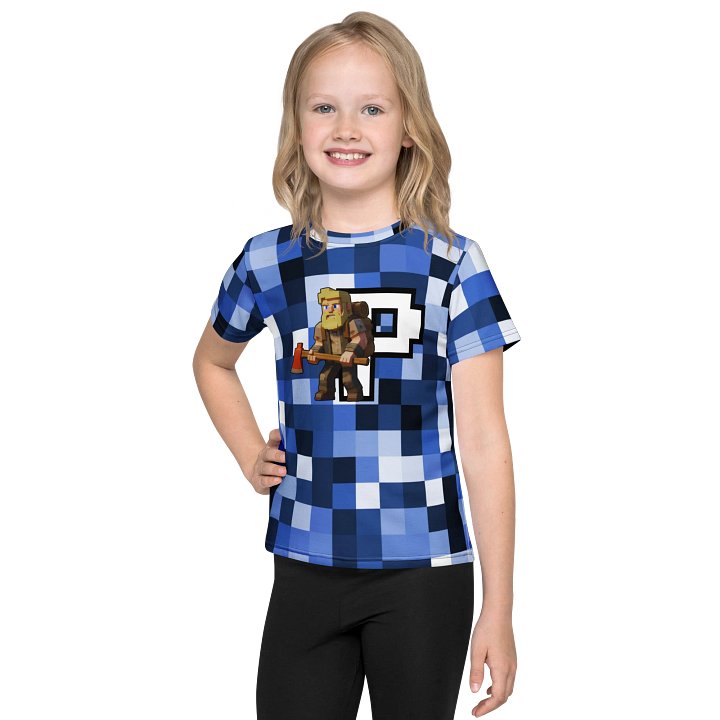 Patient PixelZ Kids T-Shirt (Pixel Blue) product image (1)