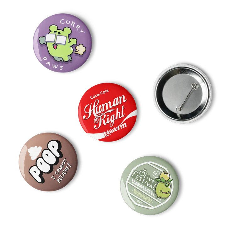 TRUE CUB Button Set (BIG) product image (2)