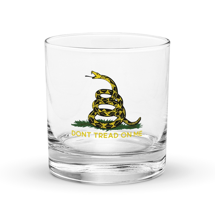 Don't Tread On Me | Whiskey Glass product image (1)