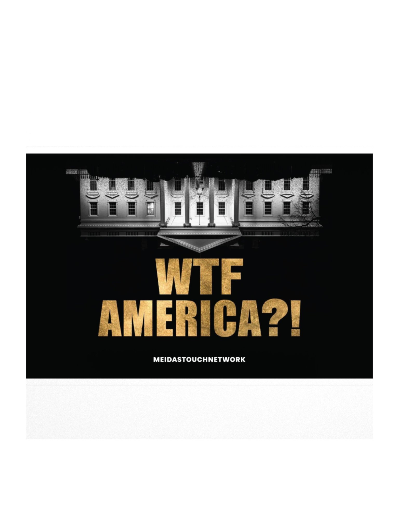 WTF America Book Cover Sticker product image (1)