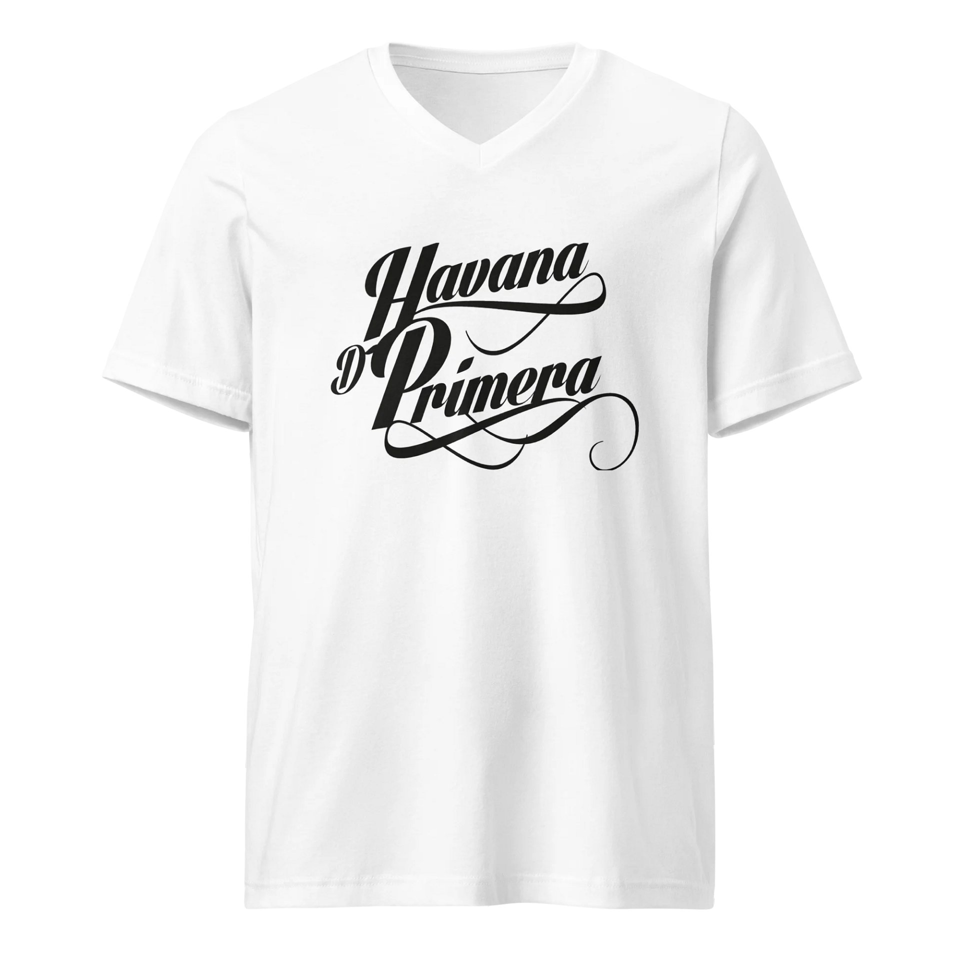 Havana D'Primera - Men's Short Sleeve V-Neck Jersey T-Shirt product image (1)