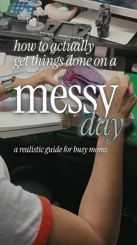Some days just start messy. 🙃

The kids are running late, the counter is covered in random stuff, and your plan from last nig...