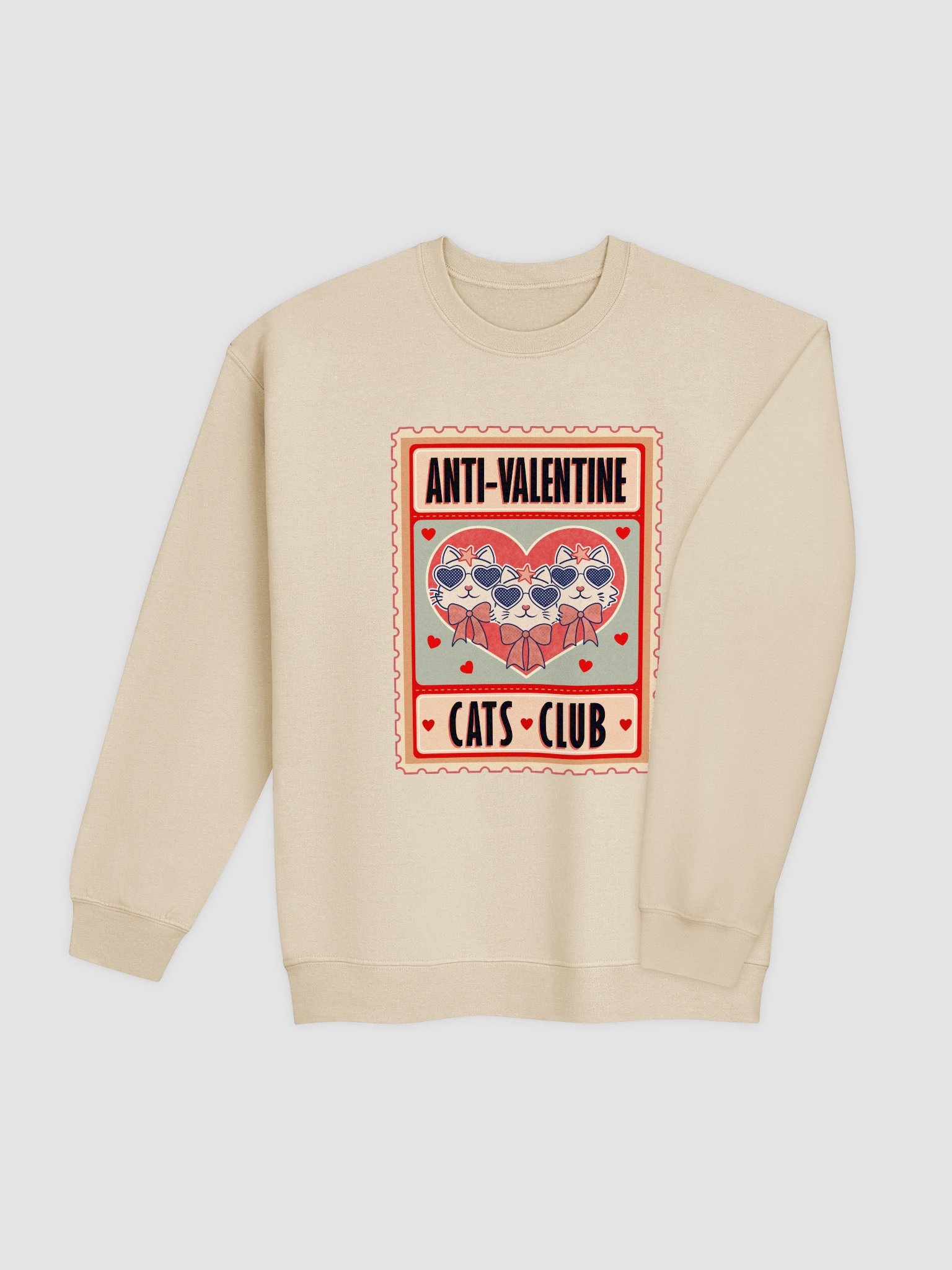 Galentine Cats Club - Crewneck Sweatshirt product image (3)