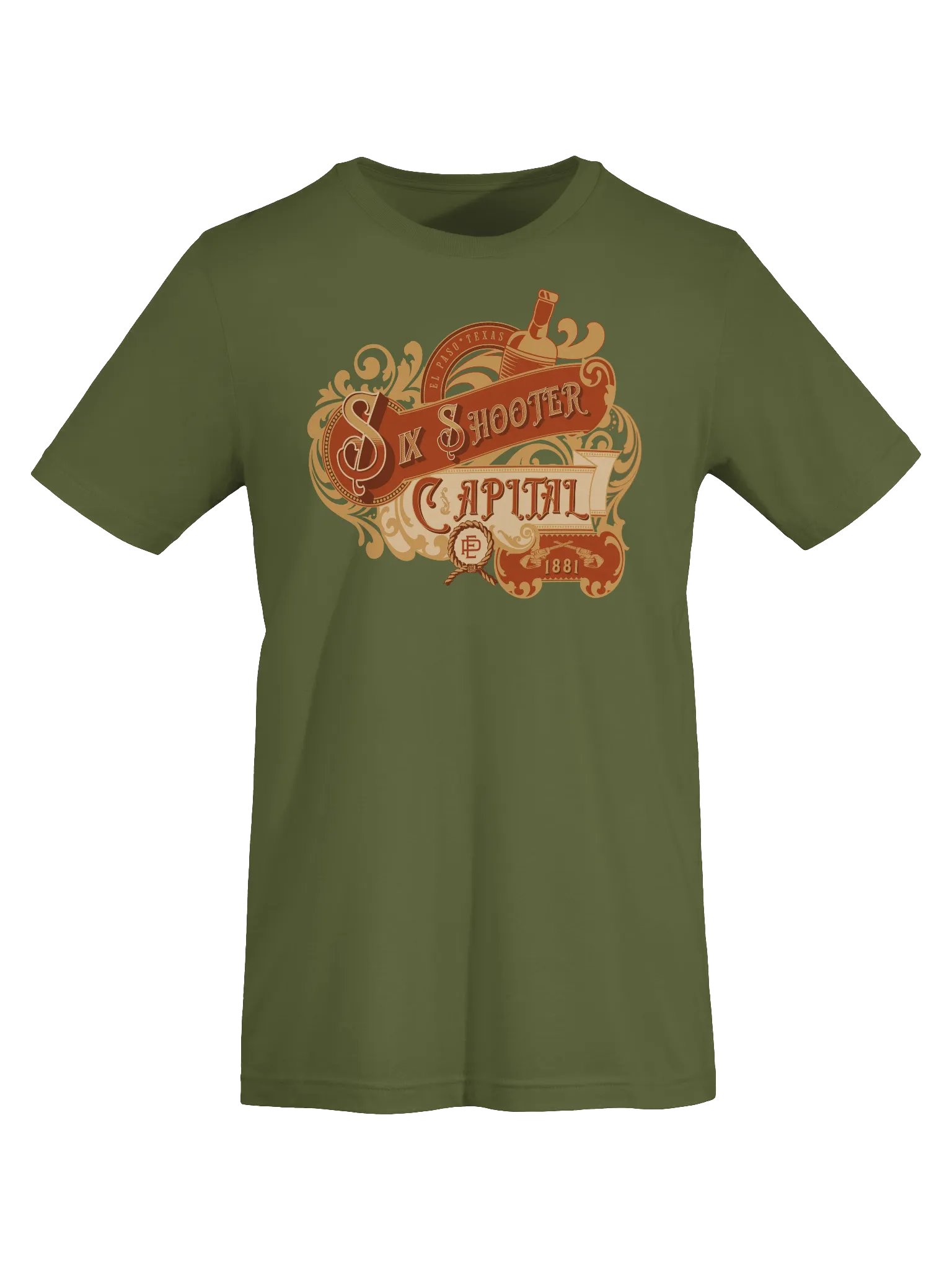 Six Shooter Capital Decorative T-Shirt product image (3)